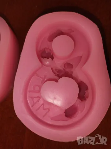 Два молда осмица с лалета и нарцис и с кокичета , снимка 3 - Форми - 49189065