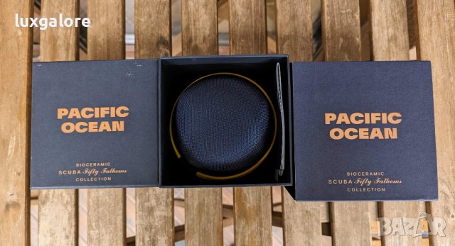 Мъжки часовник Blancpain X Swatch Pacific Ocean с кварцов механизъм, снимка 7 - Мъжки - 42560615