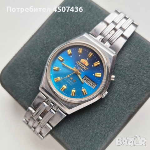 ORIENT напълно автоматичен механичен часовник, ден от седмицата, дата , снимка 8 - Мъжки - 52458803