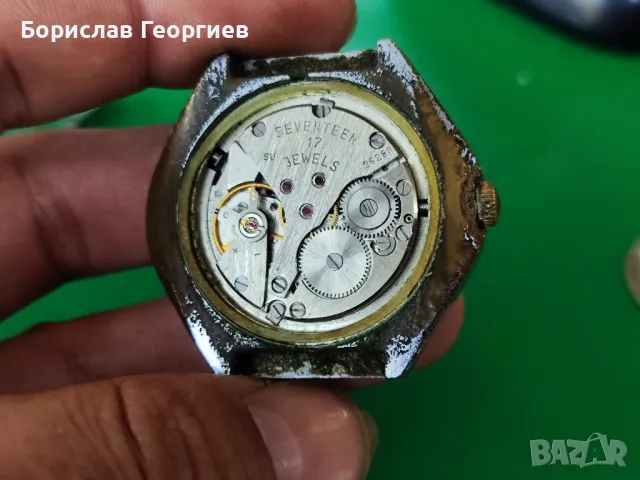 Механичен часовник poljot стадион, снимка 5 - Мъжки - 47460773