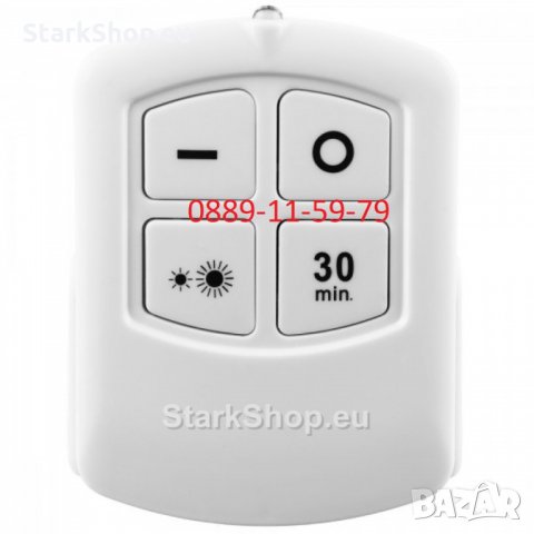 3бр. LED залепващи се лампи с дистанционно, снимка 4 - Друга електроника - 28776243