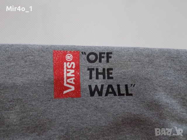 блуза vans тениска фанела горнище худи суичър яке скейтборд оригинал L, снимка 3 - Спортни дрехи, екипи - 43289993