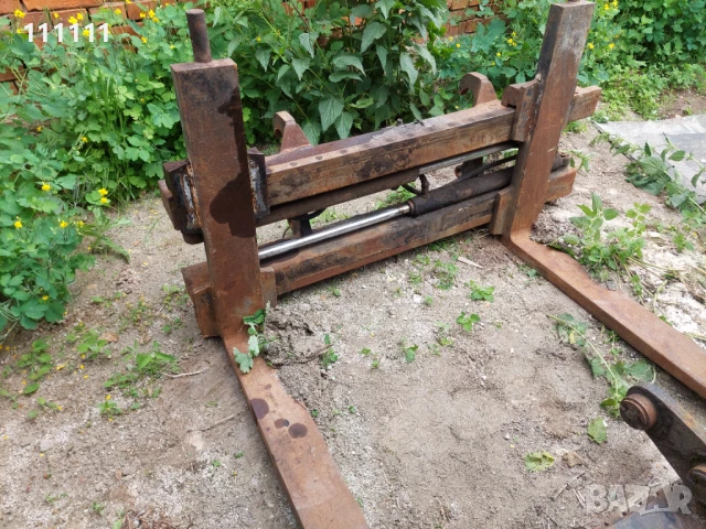 Виличен Позиционер, Изравнител с захват за маниту с вилици и хидравличнно изместване на вилиците, снимка 4 - Индустриална техника - 50492568