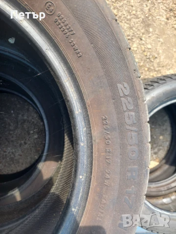 Continental 225/50/17 - 4 броя, снимка 2 - Гуми и джанти - 51053047