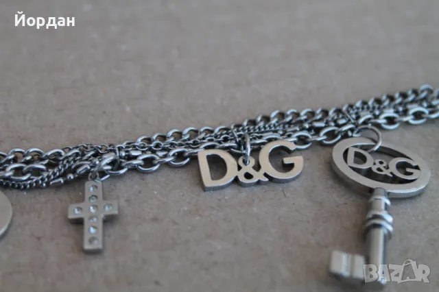 Стоманена гривна ''Dolche & Gabbana'', снимка 8 - Гривни - 50099361