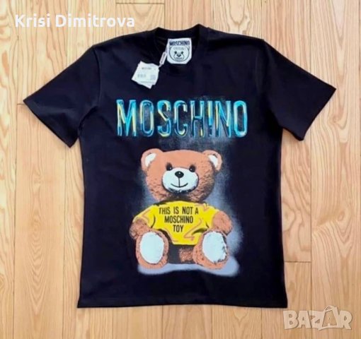 Оригинална мъжка тениска Moschino , снимка 1 - Тениски - 43712985