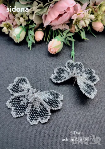 Обеци с мъниста IV, снимка 6 - Обеци - 38012894