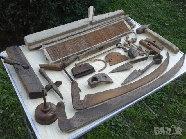 Стари автентични инструменти от преди 100 години, снимка 3 - Антикварни и старинни предмети - 37260686