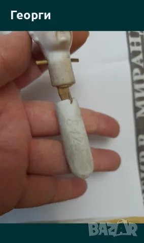Стара порцеланова статуетка, снимка 3 - Антикварни и старинни предмети - 50125536
