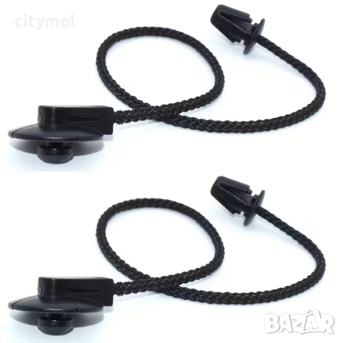 Комплект от 2 въжета за окачване на багажника на кола, снимка 2 - Аксесоари и консумативи - 51975612