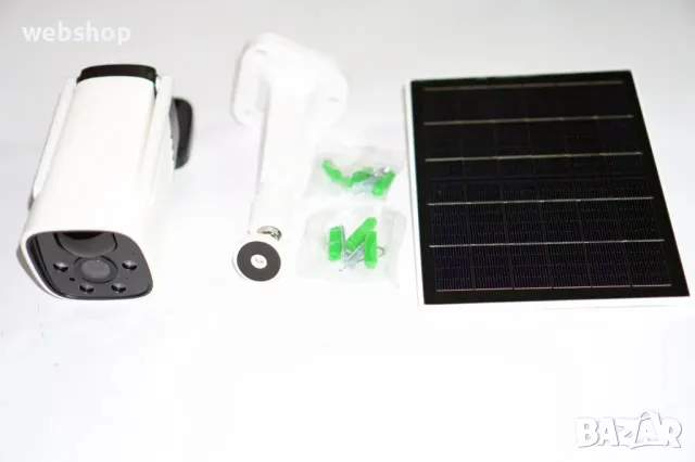 Wifi smart камера за видеонаблюдение със соларен панел, 6Mpx, ICSEE, снимка 7 - IP камери - 50309139