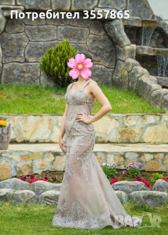 Дълга официална рокля, снимка 4 - Рокли - 52866697