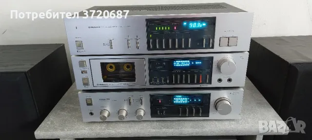 Усилвател Pioneer SA-620, дек Pioneer CT-520 и тунер Pioneer TX-720L, снимка 4 - Аудиосистеми - 49086975