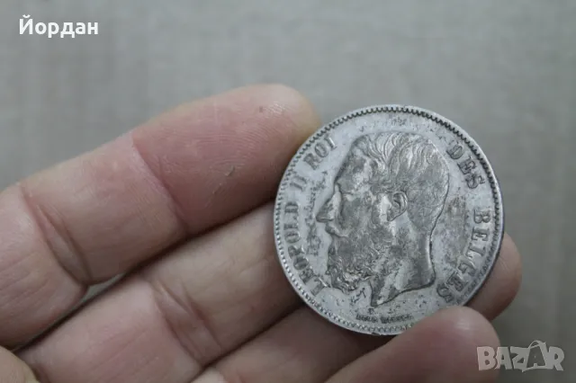 ''5 Френски Франка'' 1871-ва година, снимка 8 - Нумизматика и бонистика - 48481641