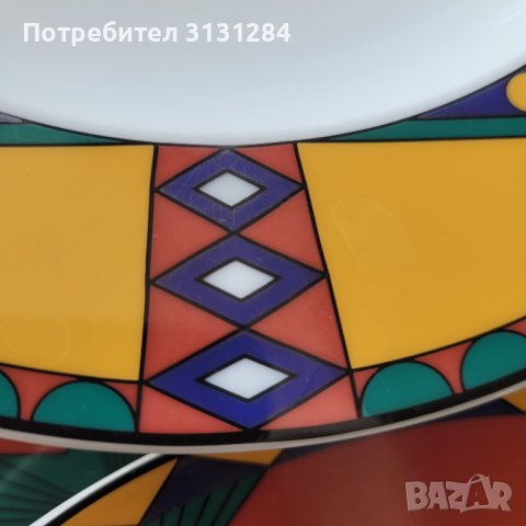 Винтидж Арт Деко Kahla сет чинии Германия, снимка 11 - Чинии - 40829818