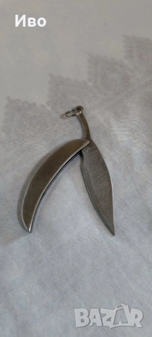 Юбилейно ножче 2000 г. Цветен лист , снимка 2 - Ножове - 53071574