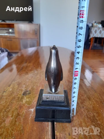 Стара настолна запалка, снимка 3 - Запалки - 51331794