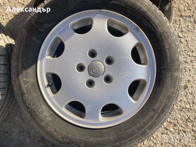 Джанти с гуми за Ауди, Фолксваген, Сеат 5х112 R15, снимка 3 - Гуми и джанти - 48142621