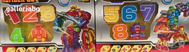 Number-Bot - Трансформърс от числа в робот (Transformers), снимка 3 - Други - 34936593
