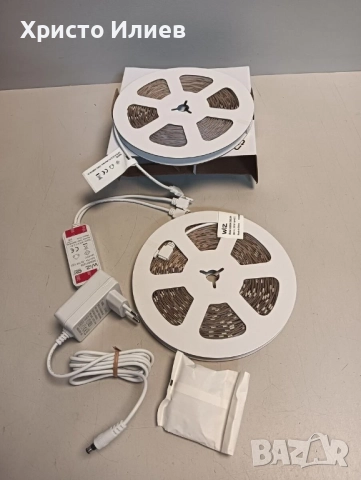 WiZ RGB LED лента 30M, WiFi управление персонализируема, 16 милиона цвята + бели тонове, снимка 9 - Лед осветление - 52374921