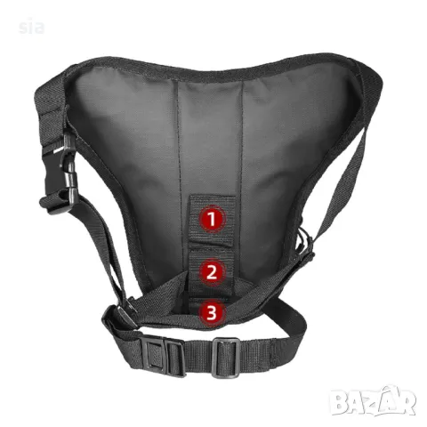 Мото Чанта, Раница за бедро, Чанта за мотор, водоустойчива, 20см, снимка 5 - Аксесоари и консумативи - 49280659