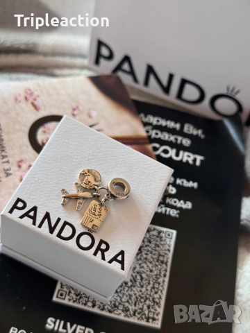 Pandora талисман / висулка pendant , снимка 2 - Гривни - 52800666