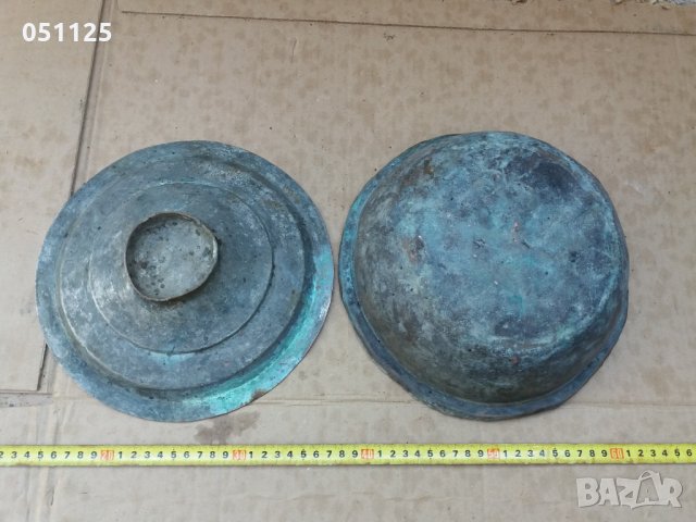 кована възрожденска бакърена тенджера мед, снимка 13 - Антикварни и старинни предмети - 35269136