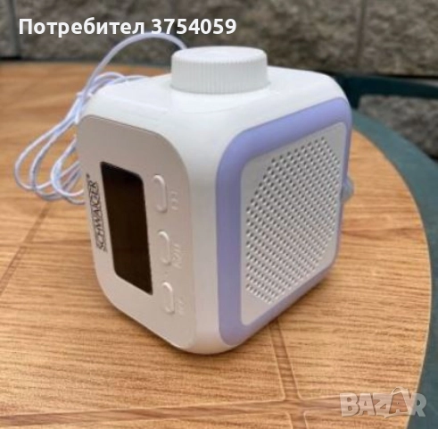 Малко радио с Bluetooth, аларма и осветление, снимка 3 - Радиокасетофони, транзистори - 52363377