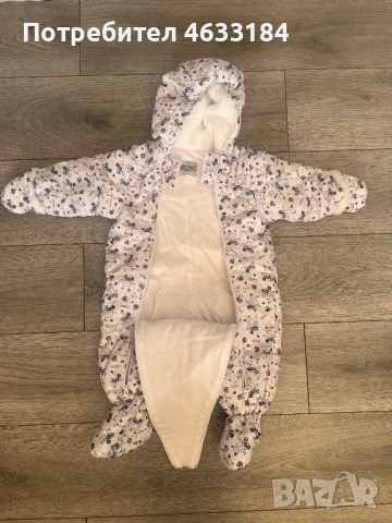 Зимен детски космонавт, 74 размер, снимка 2 - Бебешки якета и елеци - 52198402
