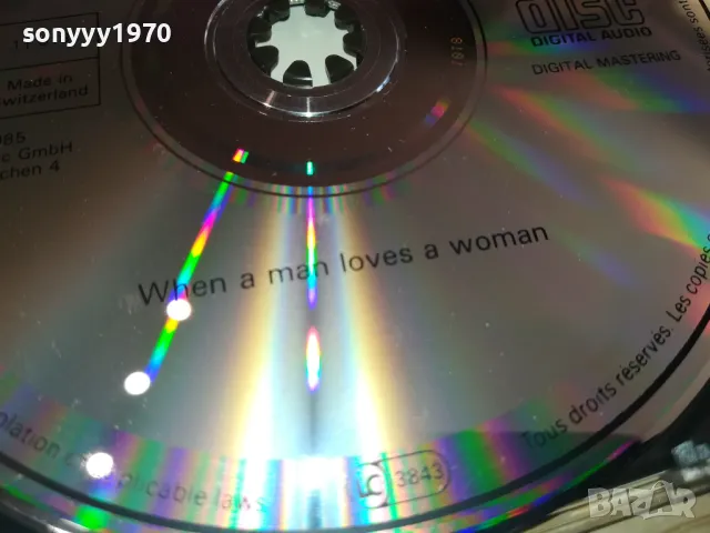 WHEN A MAN LOVES A WOMAN-CD MADE IN SWITZERLAND 3012241702, снимка 17 - CD дискове - 48499539