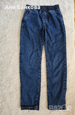 Дънки с ластик, 11-12г