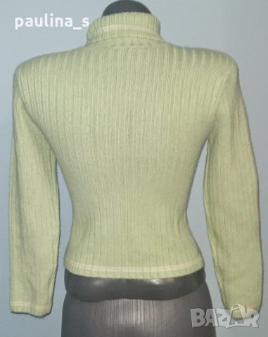 Хипер еластично зелено поло / блуза от M до 3XL / унисайз , снимка 5 - Блузи с дълъг ръкав и пуловери - 16700847