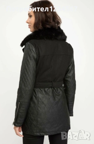 Страхотно кожено яке от DeFacto, 29.99евро, ХС, С, снимка 2 - Якета - 53451353