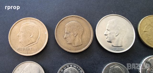 Белгия. Белгийски франк. 20, 10, 5, 1... 10 бройки., снимка 7 - Нумизматика и бонистика - 36837025