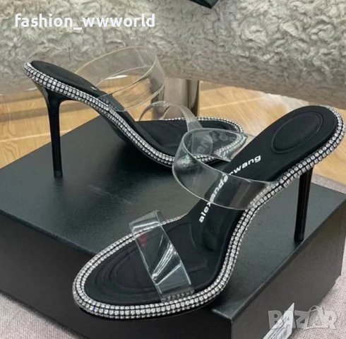 Дамски чехли ALEXANDER WANG (34-40) - реплика, снимка 1 - Чехли - 36887980