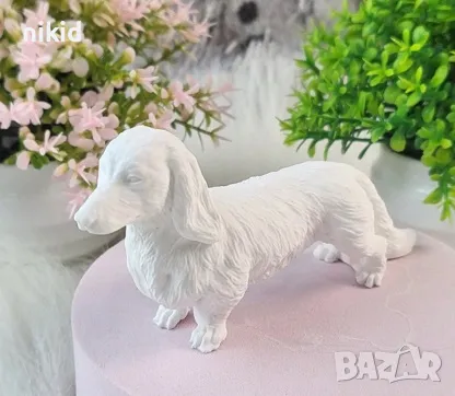 3d Куче Дакел силиконов молд форма фондан шоколад гипс сапун декор , снимка 3 - Форми - 47375004