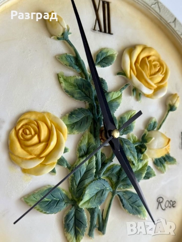 Винтидж стенен часовник, снимка 4 - Стенни часовници - 51678253