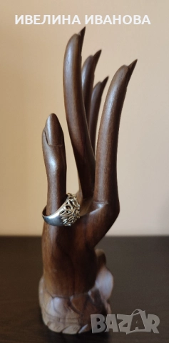 Сребърен пръстен , снимка 2 - Пръстени - 51911699