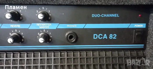 Немски професионален усилвател 80 вата, за китара, микрофон, клавиши комбо, КМЕ DCA 82 , снимка 4 - Други - 50281663