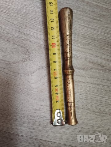 Старо месингово хаванче, снимка 2 - Други ценни предмети - 44100785