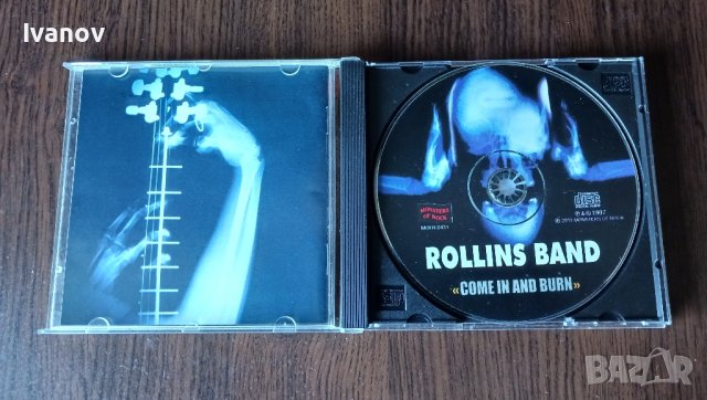 Руски диск Rollins Band - Come in and burn, снимка 2 - CD дискове - 43253401
