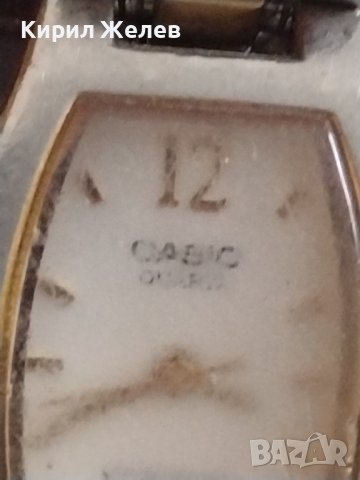 Дамски часовник CASIO QUARTZ JAPAN MOVT матирано стъкло 41725, снимка 2 - Дамски - 43893052