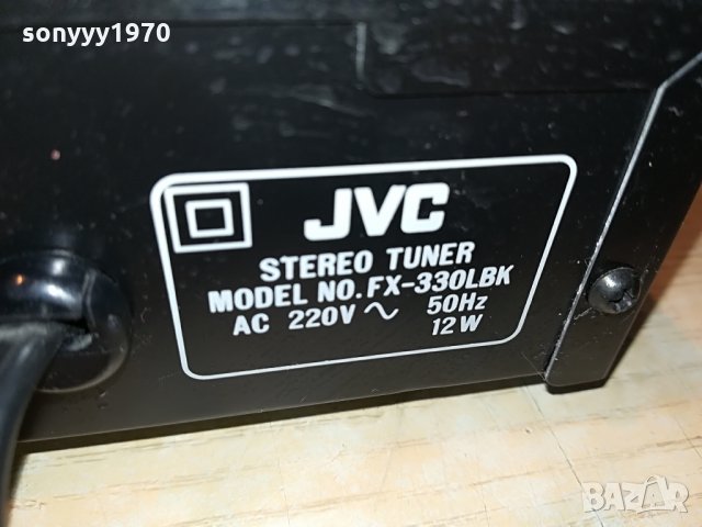 jvc fx-330lbk stereo tuner-japan 3105211228, снимка 18 - Ресийвъри, усилватели, смесителни пултове - 33056008