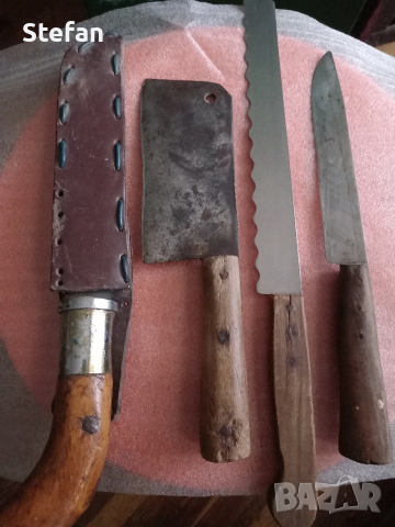 Стари Ножове и Сатър, снимка 5 - Антикварни и старинни предмети - 38643204