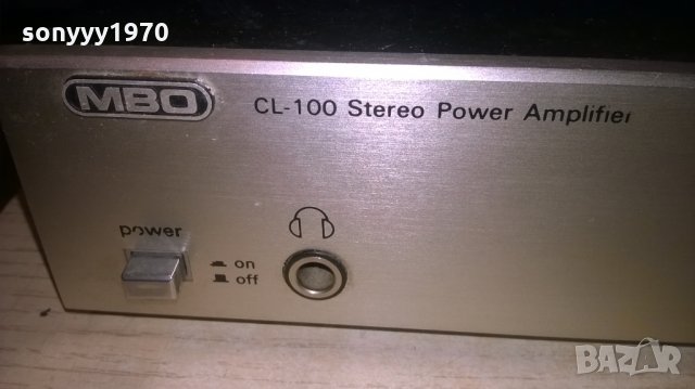 MBO-GERMANY-КРАИНО СТЪПАЛО-ВНОС ШВЕИЦАРИЯ, снимка 3 - Ресийвъри, усилватели, смесителни пултове - 26819431
