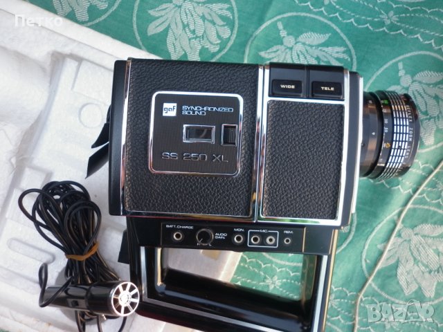 Камера GAF Synchronized Sound SS 250 XL , снимка 13 - Антикварни и старинни предмети - 36746206