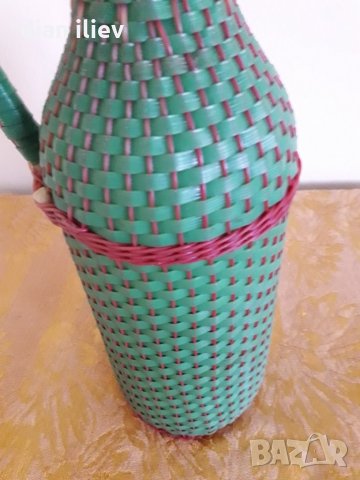 Стара плетена дамаджана, снимка 5 - Колекции - 27448035