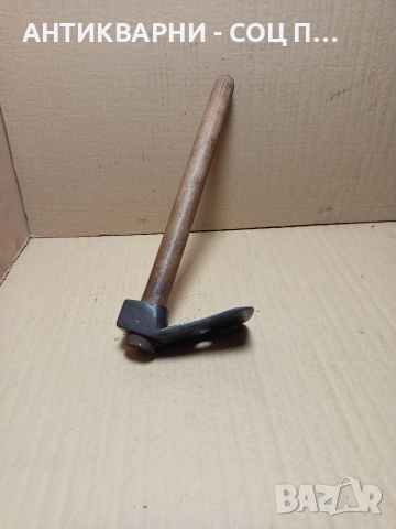 Соц Стара Дърводелска Тесла 0.600кг., снимка 3 - Антикварни и старинни предмети - 52595694