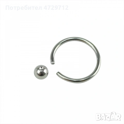 Избор на цвят и размер на пиърсинг, снимка 5 - Обеци - 53463390