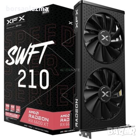 XFX Radeon RX 6600 XT SWFT210 Core Gaming, снимка 1 - Видеокарти - 35620760